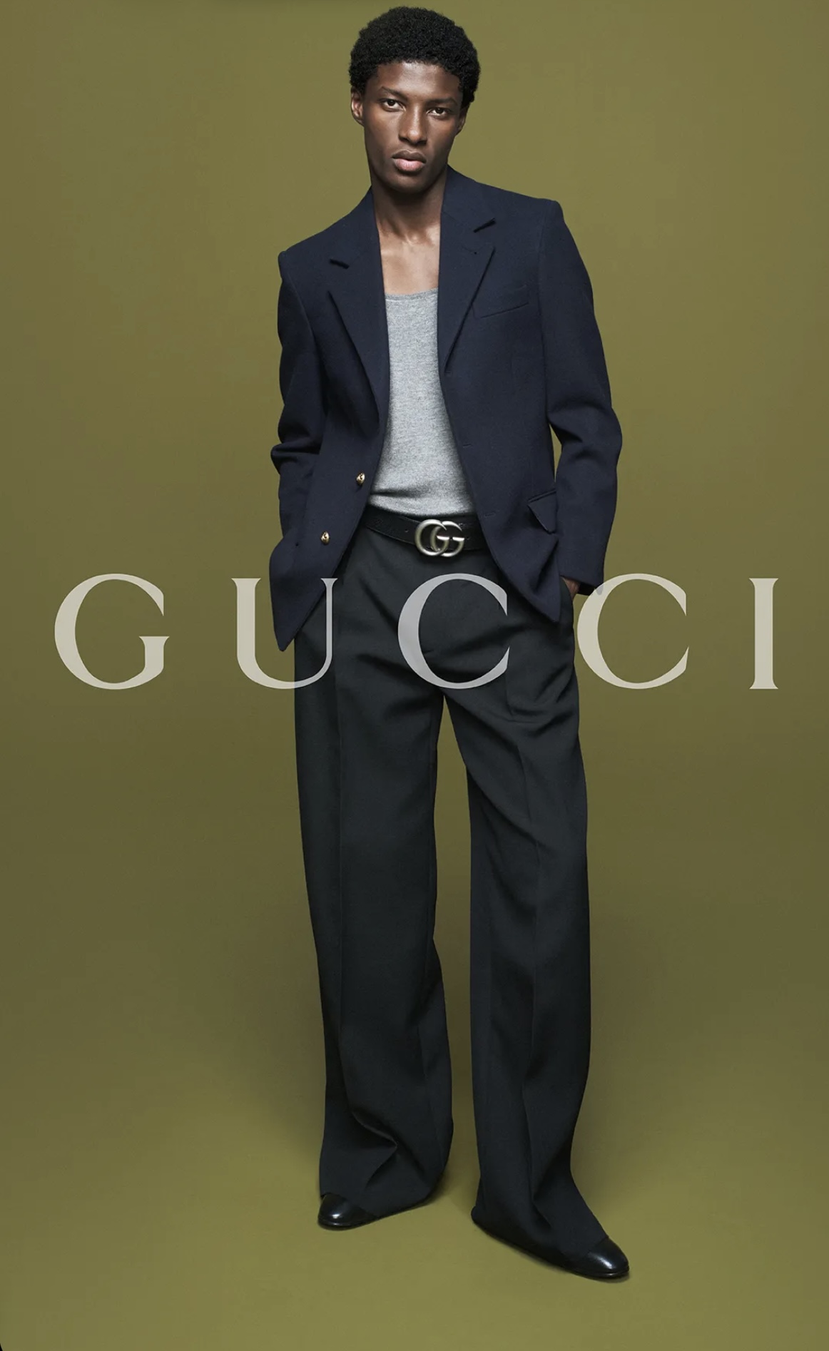 Gucci campaign haircut by Kishan