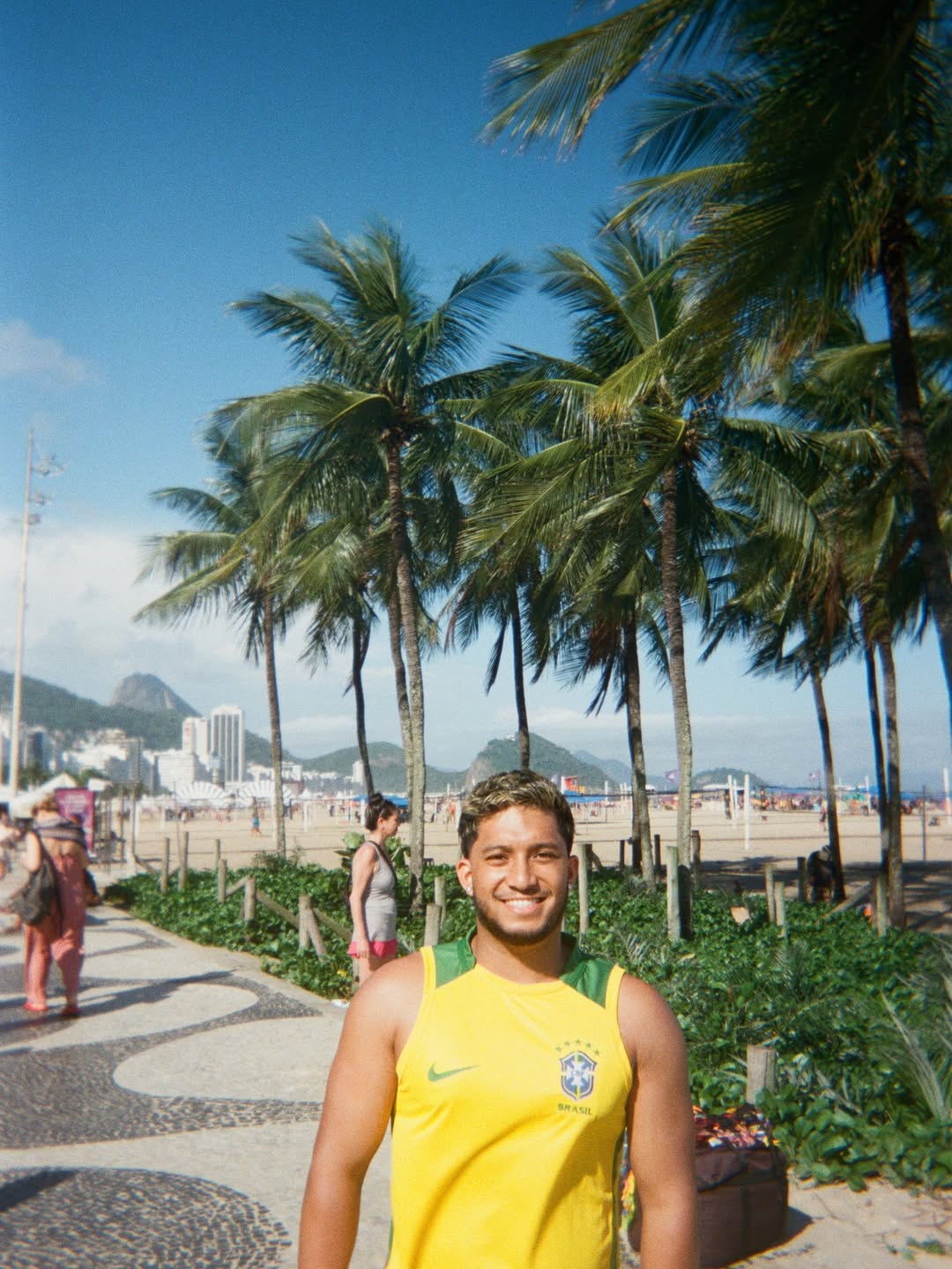 Highlighted hair with texture