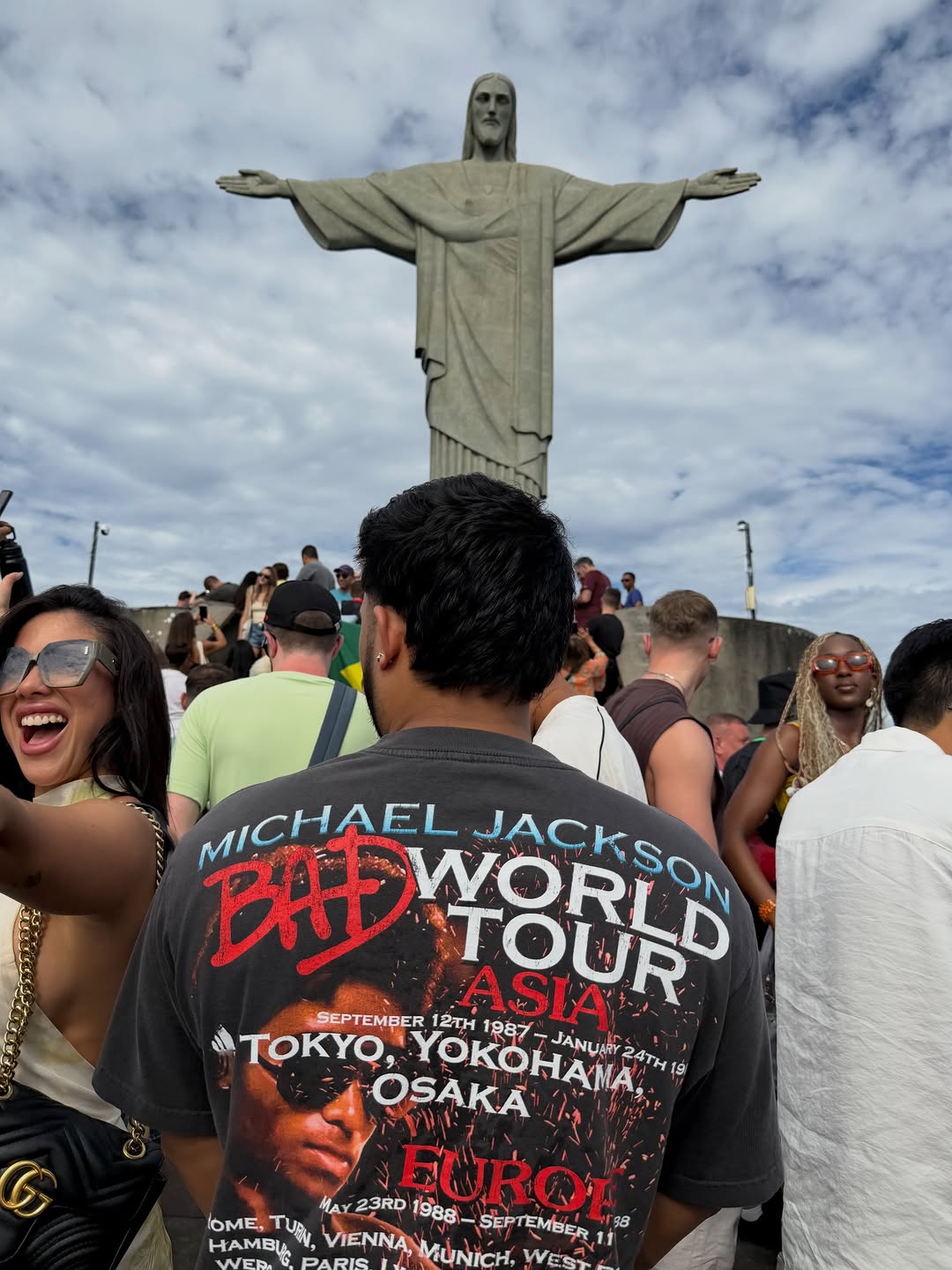 Styled haircut result